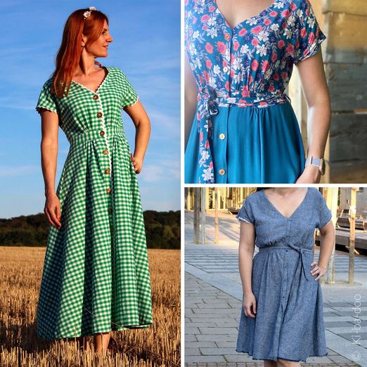 Kleid - Birthe - Schnittmuster eBook