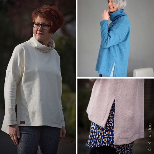 Oversized Shirt/ Kleid Damen - Schnittmuster eBook