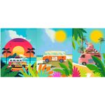 Canvas Panel - Feriencamper Multicolor Canvas Panel - Feriencamper Multicolor
