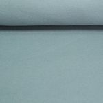 Bio-Baumwollfleece Heiko - Doubleface Uni Bleu