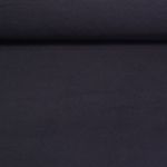 Bio-Baumwollfleece Heiko - Doubleface Uni Navy