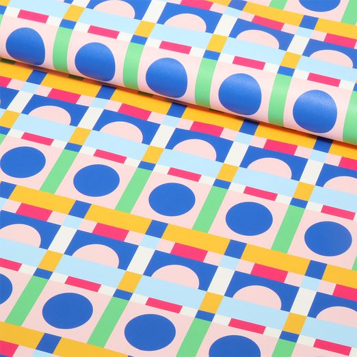 Kunstleder Snaply x Josie - GeoDots - Meterware