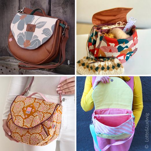 Handtasche - Schmuckstück - Schnittmuster eBook