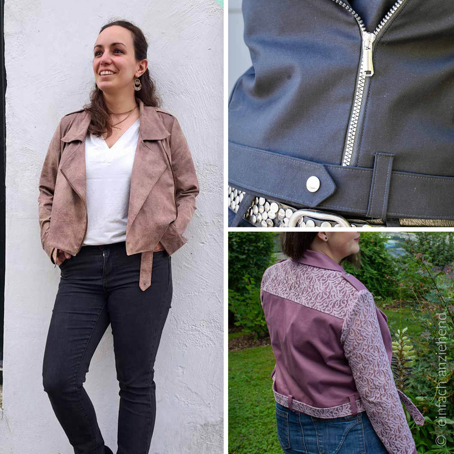 Bikerjacke - Eine Brise Leichtigkeit - Schnittmuster eBook-0 Bikerjacke - Eine Brise Leichtigkeit - Schnittmuster eBook-0