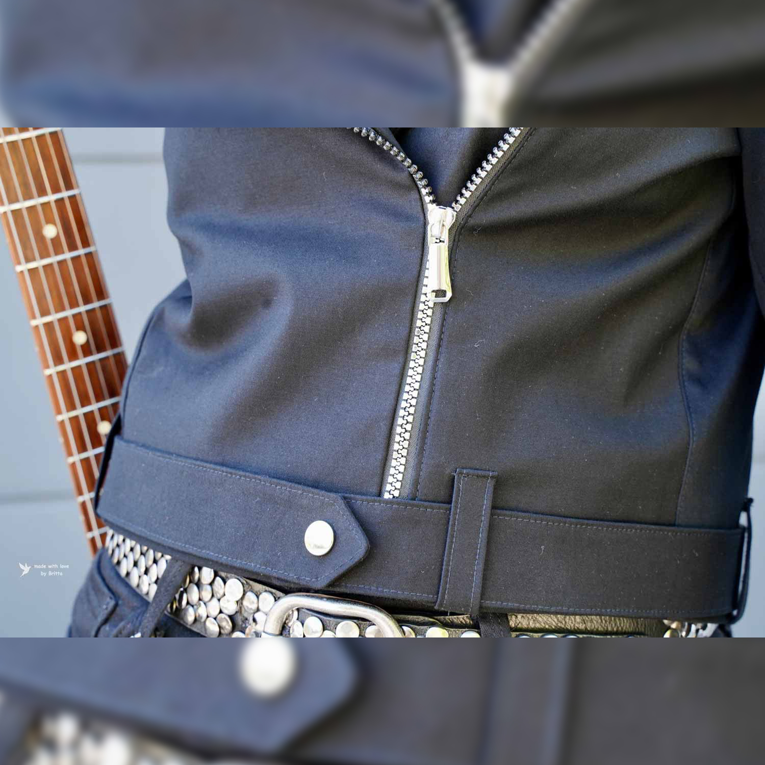Bikerjacke - Eine Brise Leichtigkeit - Schnittmuster eBook-6 Bikerjacke - Eine Brise Leichtigkeit - Schnittmuster eBook-6