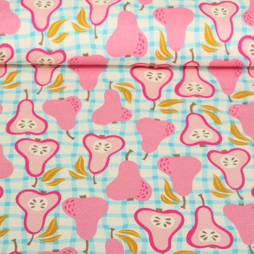 Bio Canvas - Hamburger Liebe Digitaldruck Picknick Pears Rosa