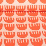 Jersey jacquard bio - Hamburger Liebe Picknick Tulips Orange