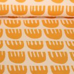 Jersey jacquard bio - Hamburger Liebe Picknick Tulips Jaune