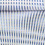 Bio Waffeljersey - Hamburger Liebe Picknick Waffles Knit Blau