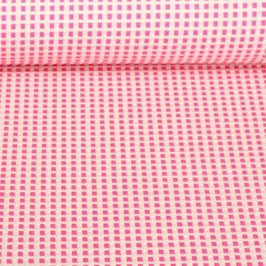 Bio Waffeljersey - Hamburger Liebe Picknick Waffles Knit Pink