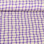 Jersey bio - Hamburger Liebe Impression digitale Picknick Check Violet
