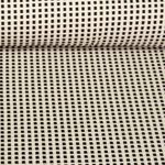 Bio Waffeljersey - Hamburger Liebe Picknick Waffles Knit Schwarz