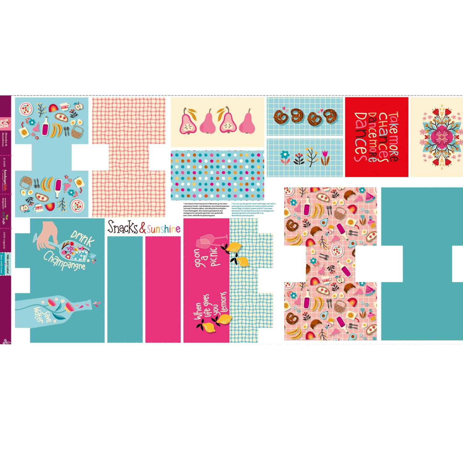 Bio Canvas Panel - Hamburger Liebe Picknick Snack & Sunshine-2 Bio Canvas Panel - Hamburger Liebe Picknick Snack & Sunshine-2