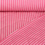 Gesteppter Jackenstoff - Streifen Sommerstepp Doubleface Pink