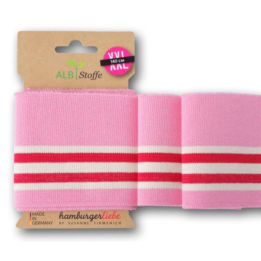 Bord côte Cuff Me College - Picknick - Rose Rouge