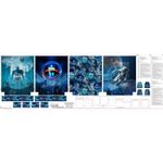 Canvas Panel - Digitaldruck Kids Backpack Austronaut Blau Canvas Panel - Digitaldruck Kids Backpack Austronaut Blau