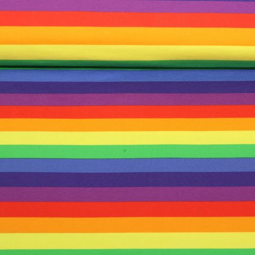 Jersey - Regenbogen Blockstreifen Multicolor