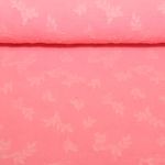 Tissu robes et blouses Ramona - Look usé Uni Corail