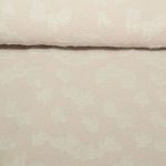 Tissu robes et blouses Ramona - Look usé Uni Beige