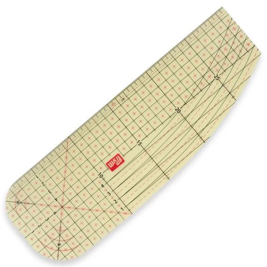 PRYM Bügellineal transparent - 30 x 10cm