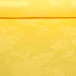 Tissu robes et blouses Béa - Fleurs ton sur ton Jaune