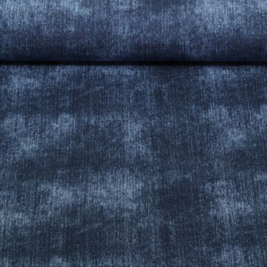 Jersey - Aspect jeans Bleu marine