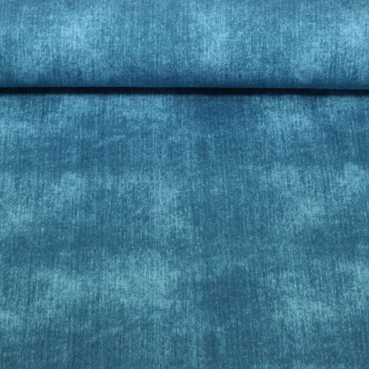 Jersey - Aspect jeans Bleu pétrole
