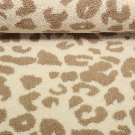 Teddyfleece - Leo Beige Braun 