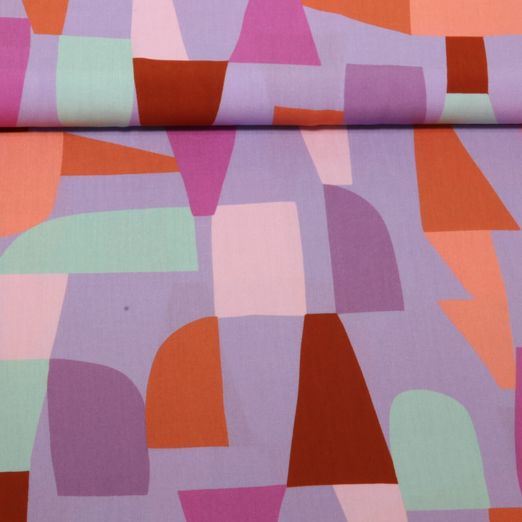 Viscose durable EcoVero - Nerida Hansen Shape Shifter Lavande