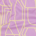 Voile di cotone - Nerida Hansen stampa digitale Town Lavender