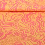 Popeline de coton - Nerida Hansen The Wanderer Orange