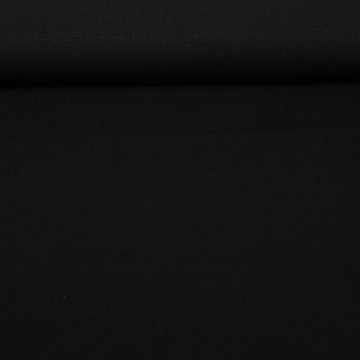Lin European Flax - Uni Noir