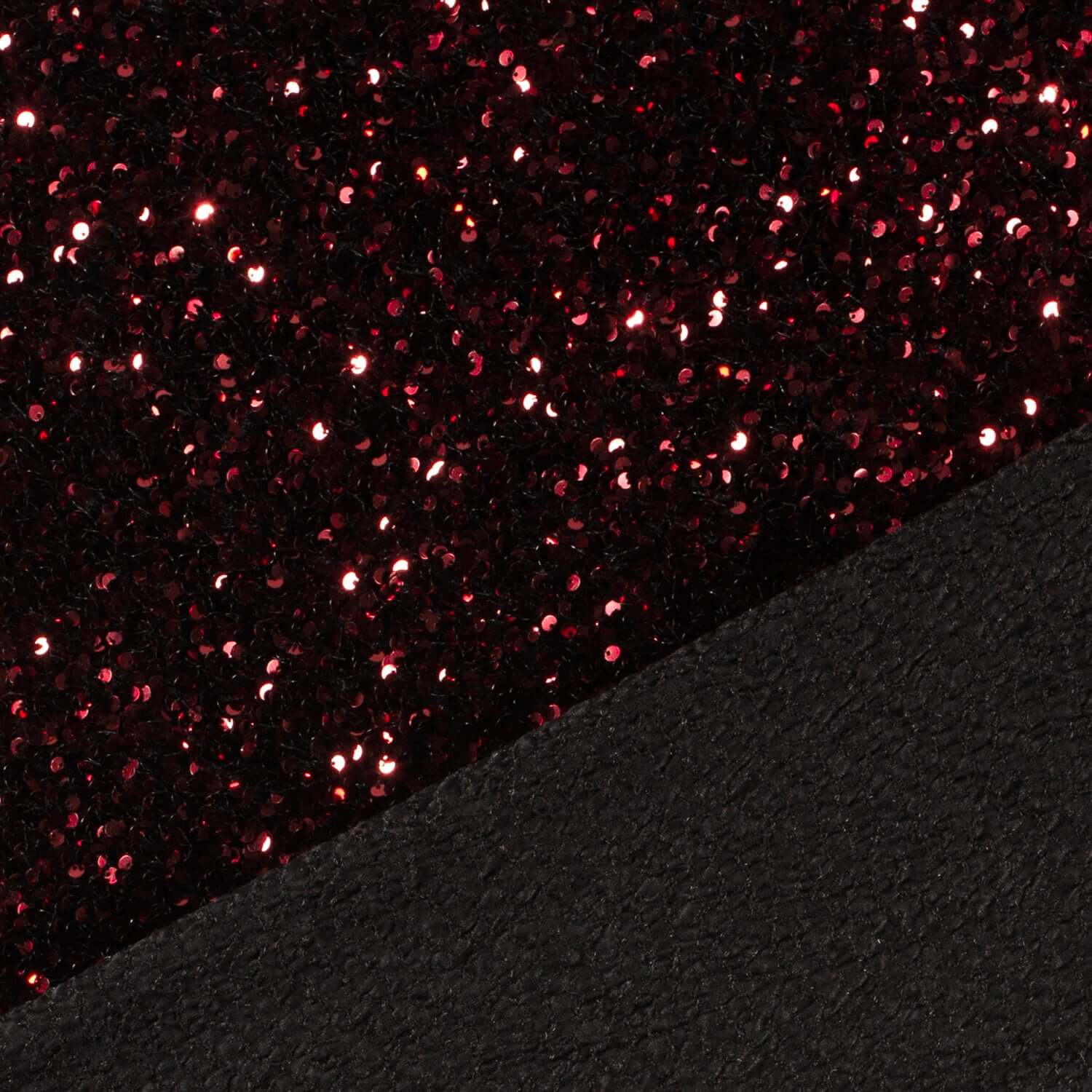 Tissu stretch paillettes - Rouge-1 Tissu stretch paillettes - Rouge-1