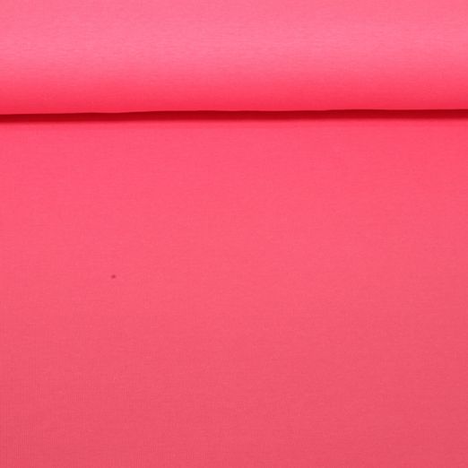 Jersey Interlock Sanetta - Uni Corail