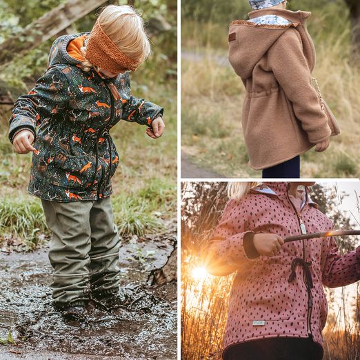 Jacke - Allwetterjacke Kids - Schnittmuster eBook