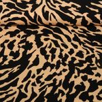 Viskose-Popeline - Bambus Tiger Pfirsich