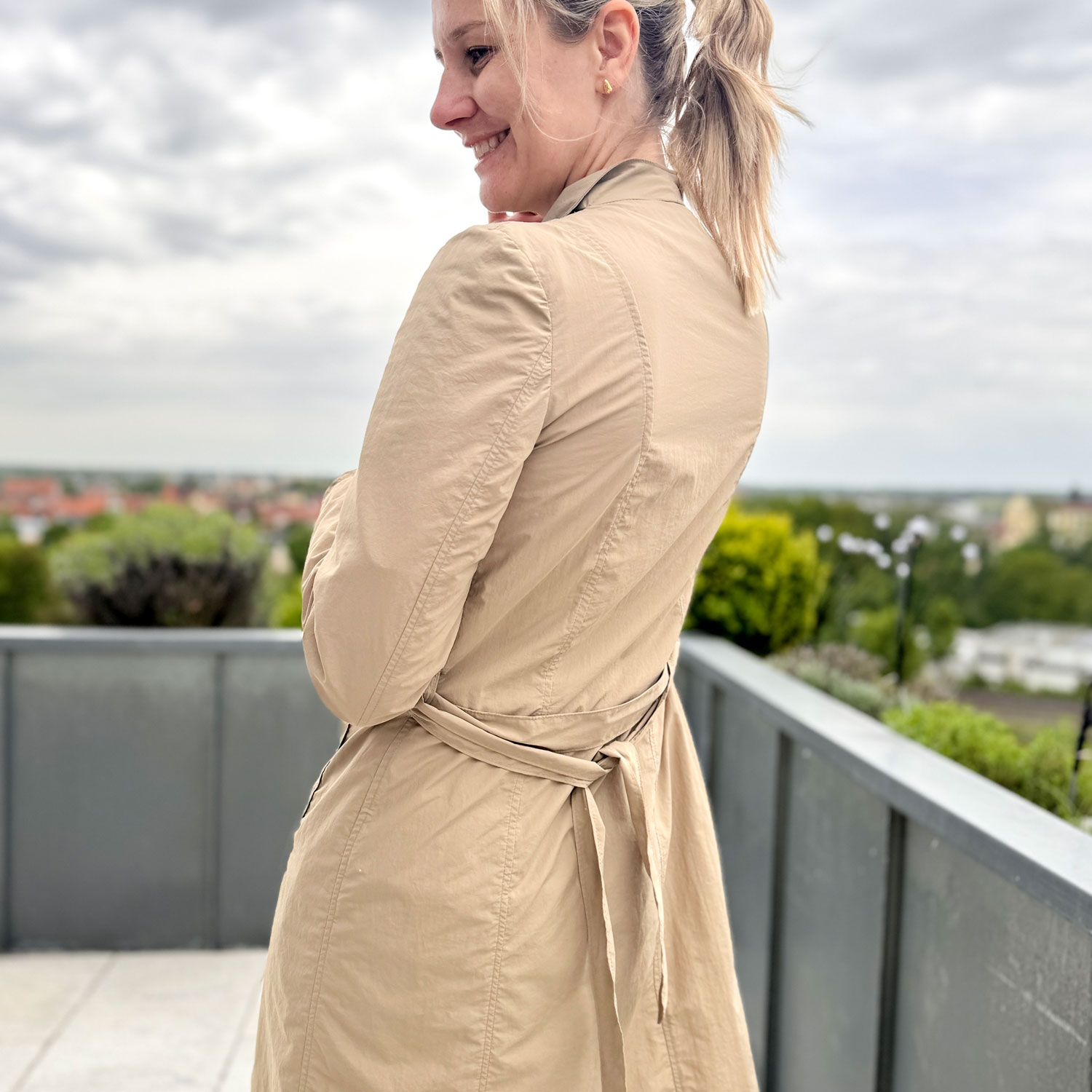 Tissu imperméable Taslan - Uni Beige-2 Tissu imperméable Taslan - Uni Beige-2