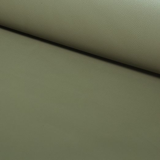 Simili synthétique Jane - Vert olive - Au mètre