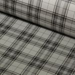Kunstleder Tartan - grau - Meterware Kunstleder Tartan - grau - Meterware