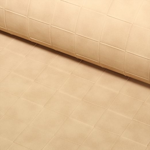 Kunstleder Quadra - beige - Meterware Kunstleder Quadra - beige - Meterware