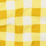 Beschichtete Baumwolle – Karo Gelb