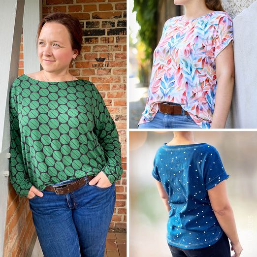 Oversized Shirt Damen - Schnittmuster eBook