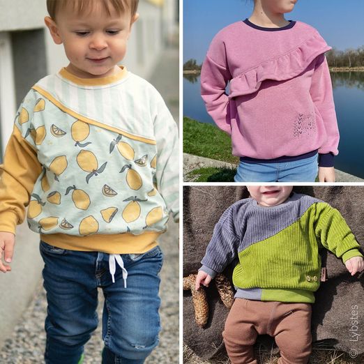 Oversized Sweater Baby - Schnittmuster eBook