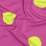 Jersey - Große Punkte Fuchsia Jersey - Große Punkte Fuchsia