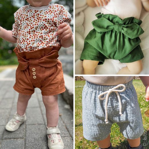 Paperbag- & Sommershorts - Schnittmuster eBook
