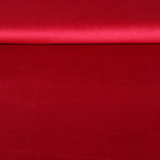 Velours Magic - Uni Rouge