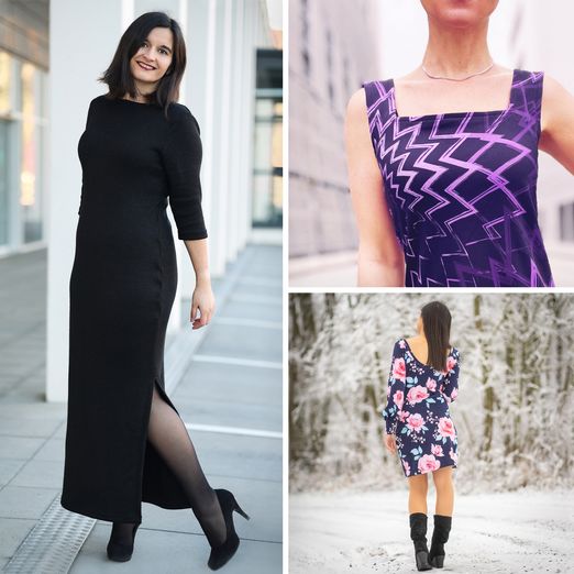Kleid - lovely elegant dress - Schnittmuster eBook