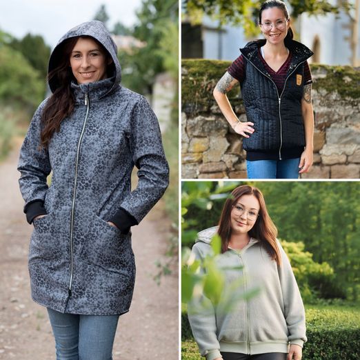 Jacke - lovely lady outdoor jacket - Schnittmuster eBook