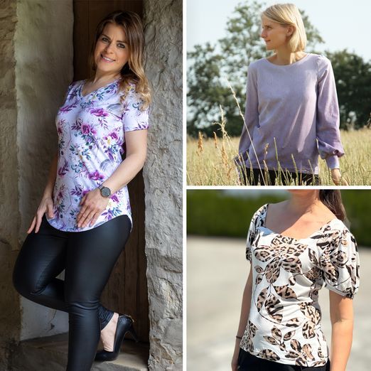Oberteil - lovely neckline wonder - Schnittmuster eBook