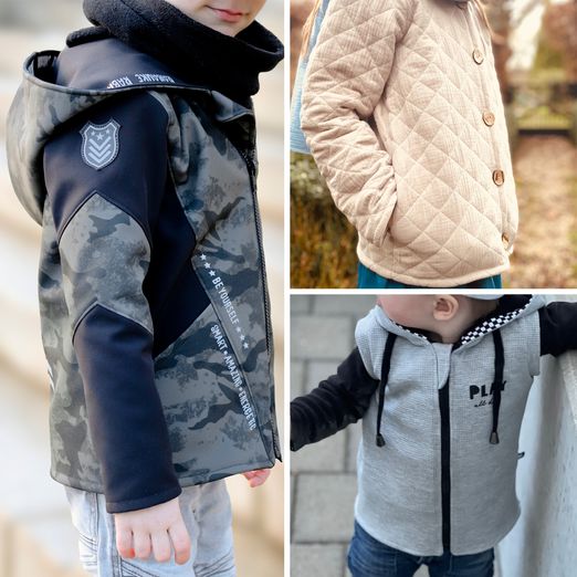 Jacke - lovely outdoor jacket - Schnittmuster eBook